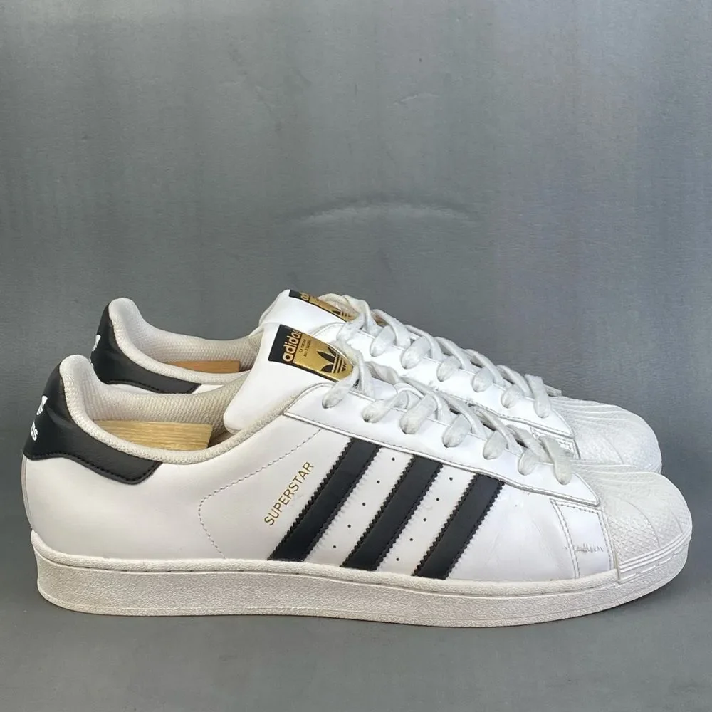 Adidas Superstar sneaker shoes mens size 13